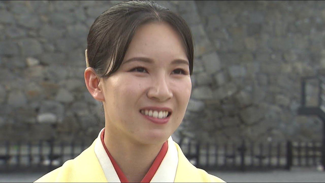 4か国語を操る「戦国の姫」 熊本城でおもてなし 独学1年、現地で韓国人と間違われるまでに
