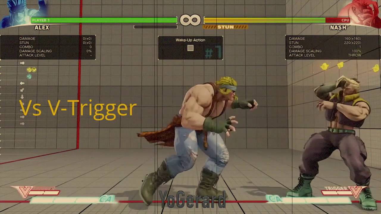 SFV Alex NO MERCY TECH