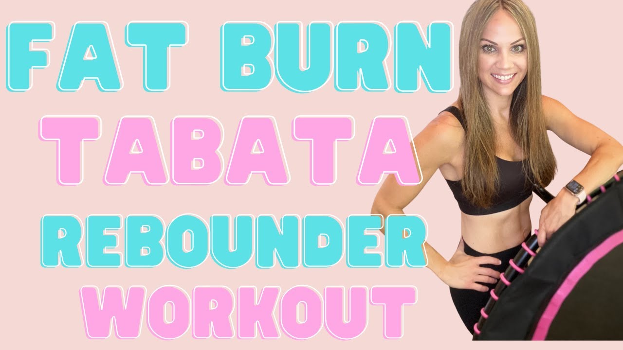 FAT BURN TABATA REBOUNDER WORKOUT | 20 Min Rebounding Workout (Intense + Super Sweaty)