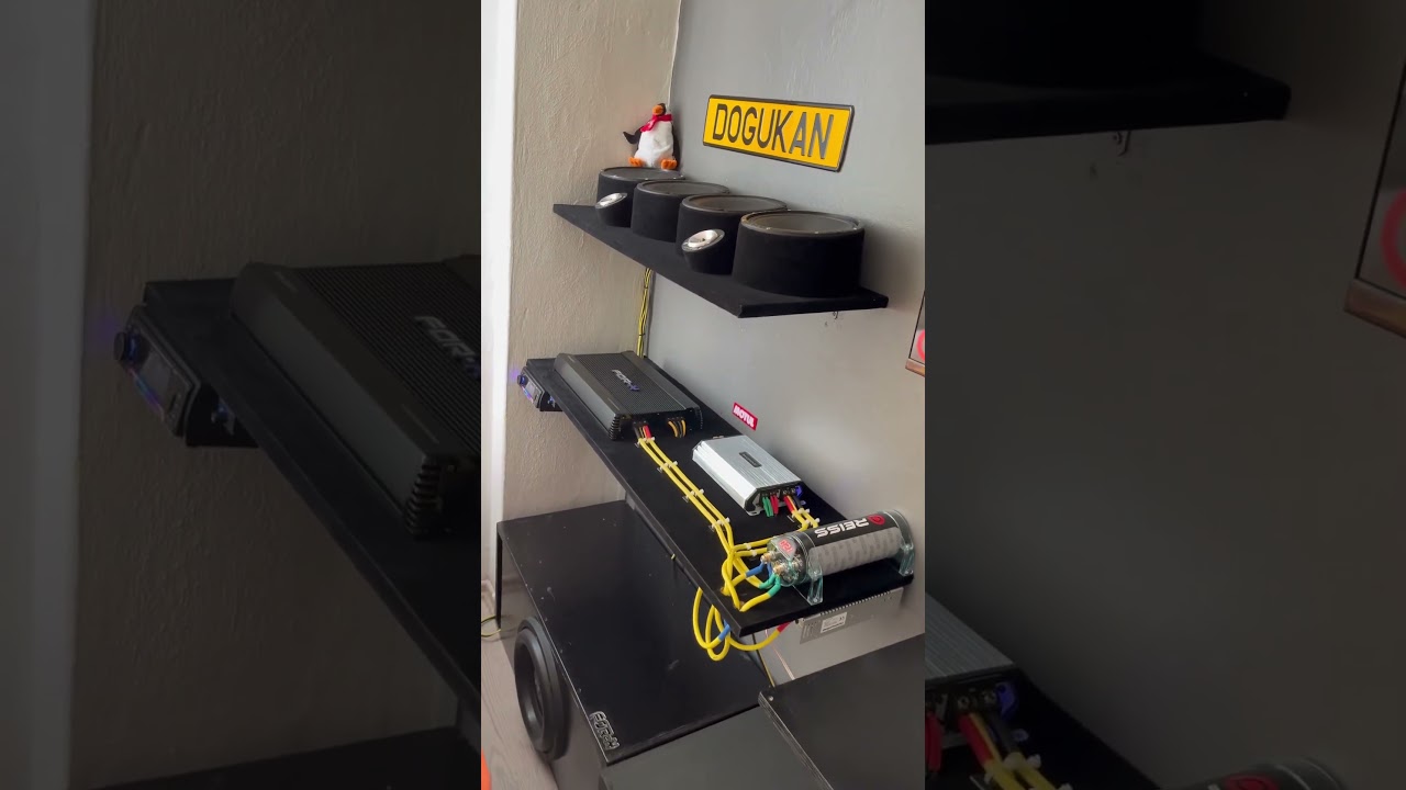 Evde ses sistemi tesisat #bass #subwoofer