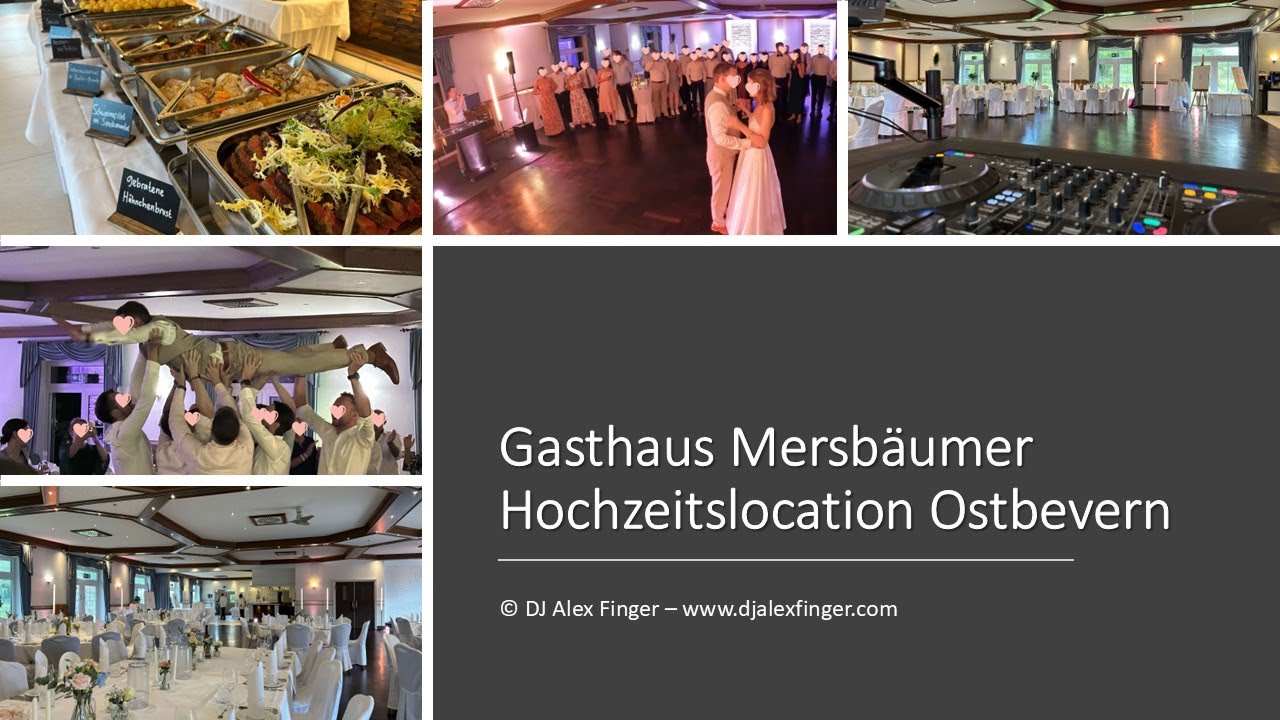Rundgang Gasthaus Mersbäumer Hochzeit  👰 ♥️🤵  Hochzeitslocation Ostbevern (NRW)