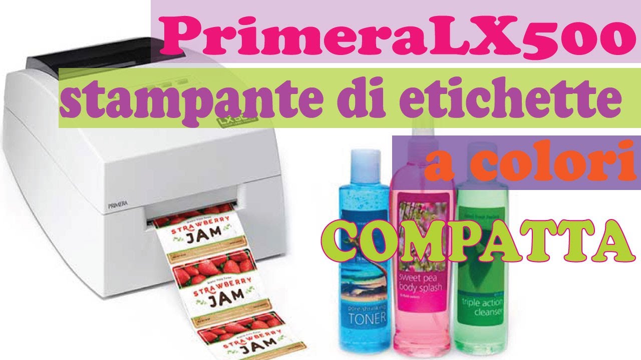 Primera LX500 stampante di etichette a colori compatta