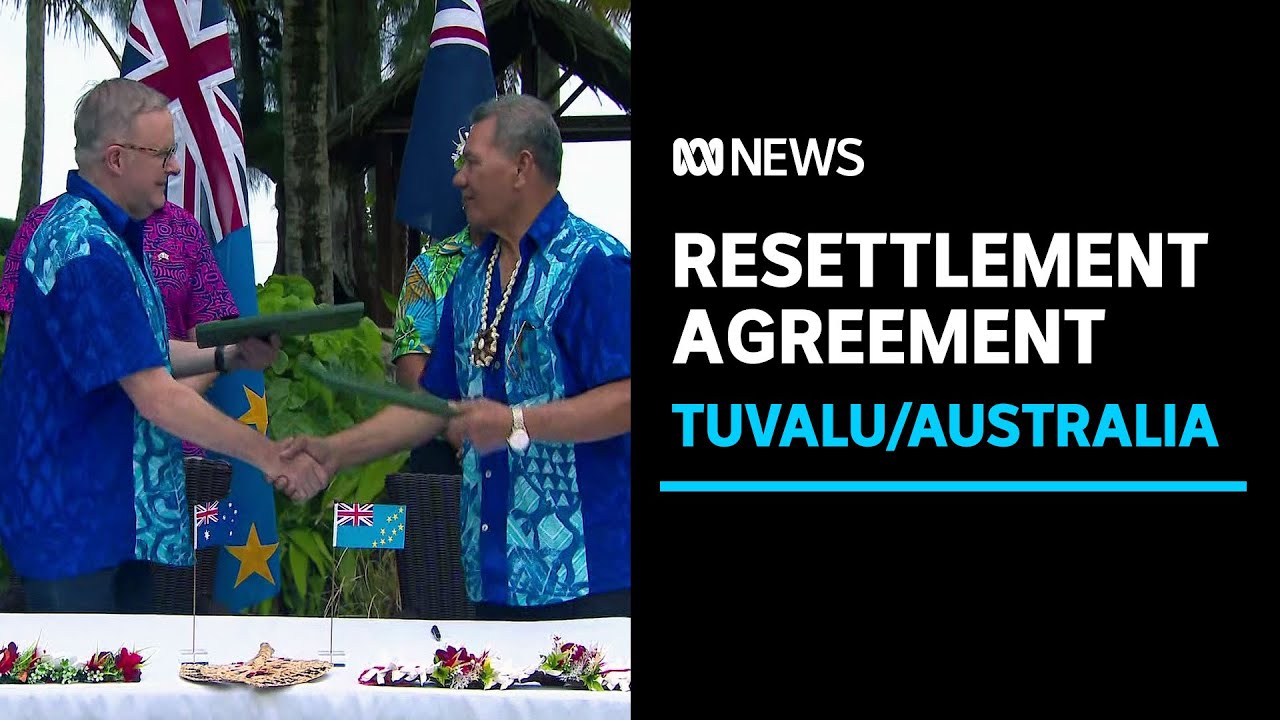 Tuvalu residents able to resettle in Australia after new agreement announced | ABC News
