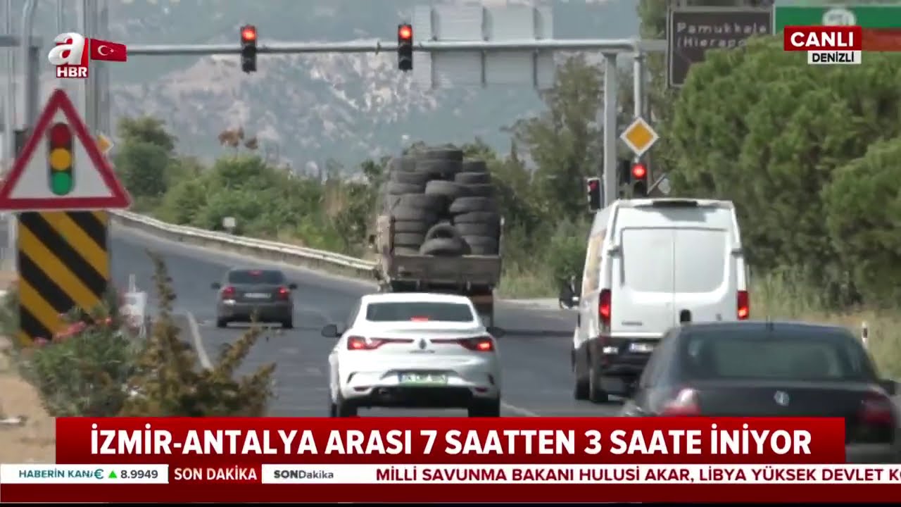 İzmir - Antalya Arası 7 Saatten 3 Saate İniyor