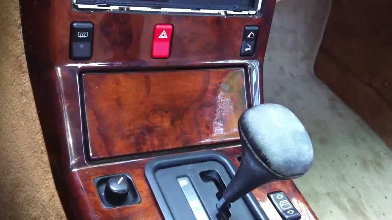 Older Mercedes automatic shift knob removal/replacement