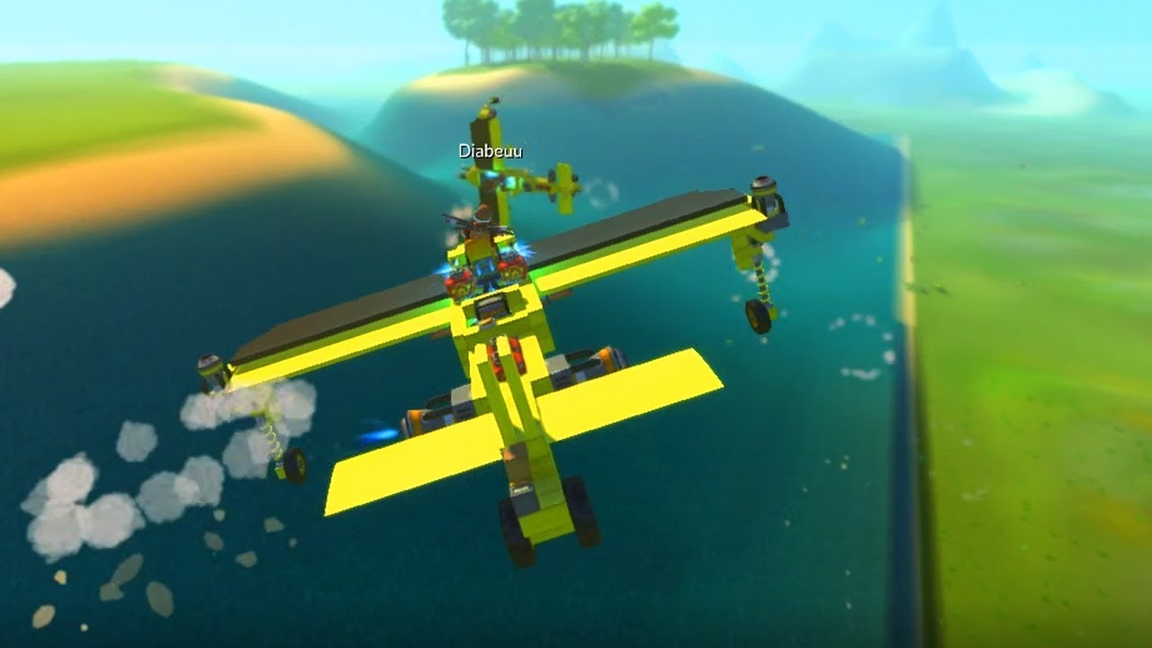 SCRAP MECHANIC - STARCIE POWIETRZNE Z DIABEUU