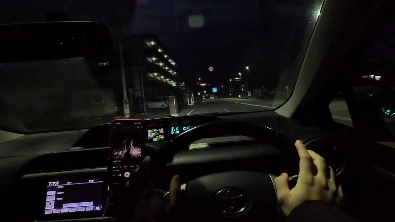 【POV】4K アクア  Night Drive【GoPro12】