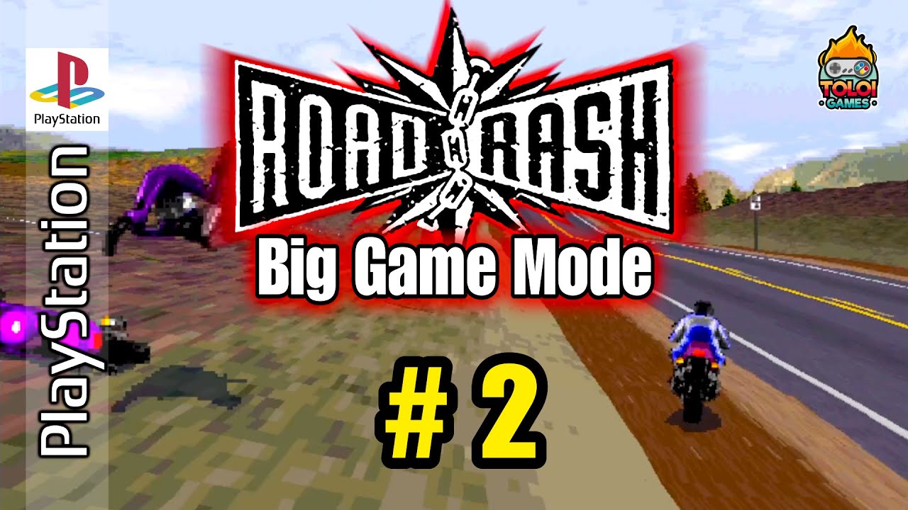 Road Rash no Big Game Mode [PS1] Episódio 2