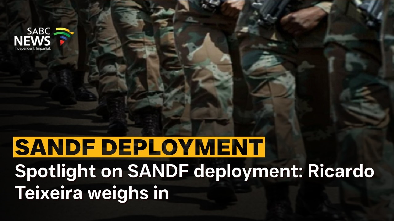 В центре внимания развертывание SANDF: мнение Рикардо Тейшейры