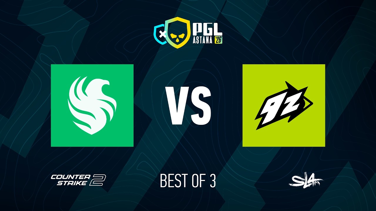 Falcons vs. 9z | BO3 | PGL Astana 2026 Group Stage | VOD | 🎙КРИВОЙ ЭФИР