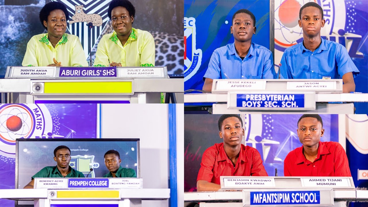 27 SCHOOLS QUALIFIED TO QUARTER FINALS OF THE NSMQ 2025 IN GHANA
