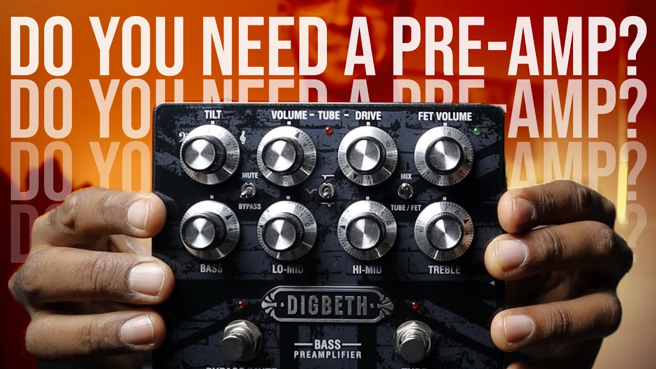 How to make cheap Bass Guitar sound good| Laney Digbeth Bass Pre-Amp Review | The School Of Bass