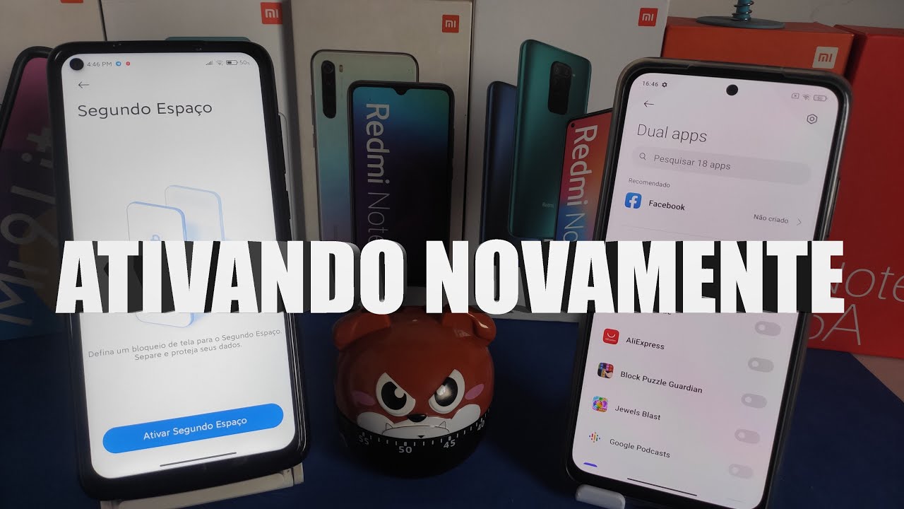 REATIVANDO O DUAL APPS E SEGUNDO ESPAÇO NO SEU XIOAMI SEM ROOT