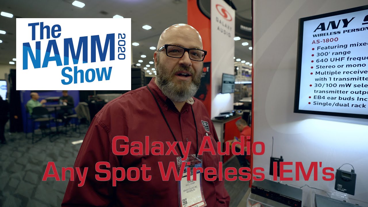 Galaxy Audio Any Spot IEM Systems