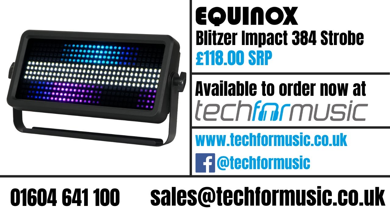 Virtual Demo: EQUINOX BLITZER IMPACT 384 STROBE