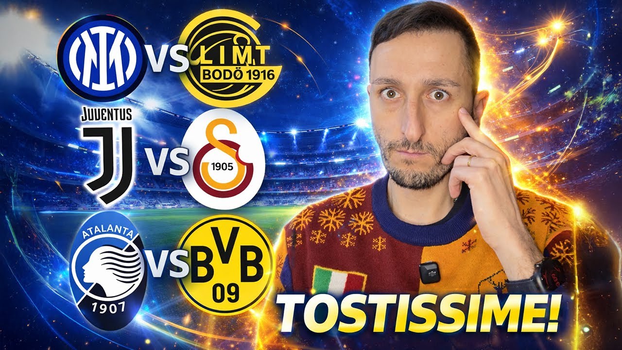 Sorteggi tostissimi: perché Inter, Juve e Atalanta rischiano tutte