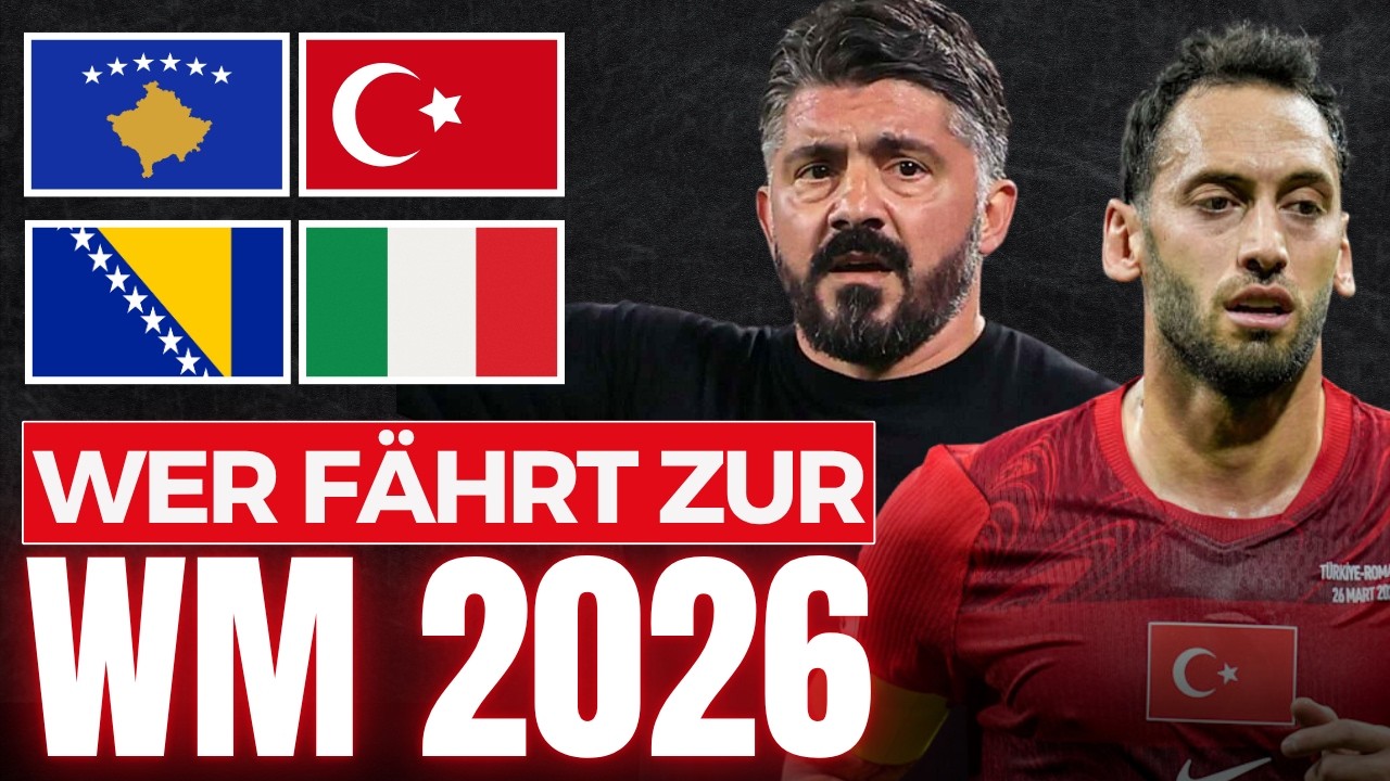 T&Uuml;RKEI & ITALIEN k&auml;mpfen um die letzten WM-TICKETS🔥