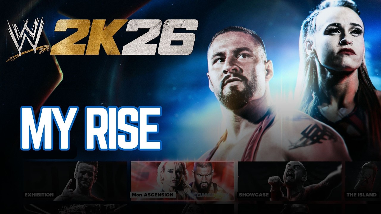 WWE 2K26 - MY RISE !!