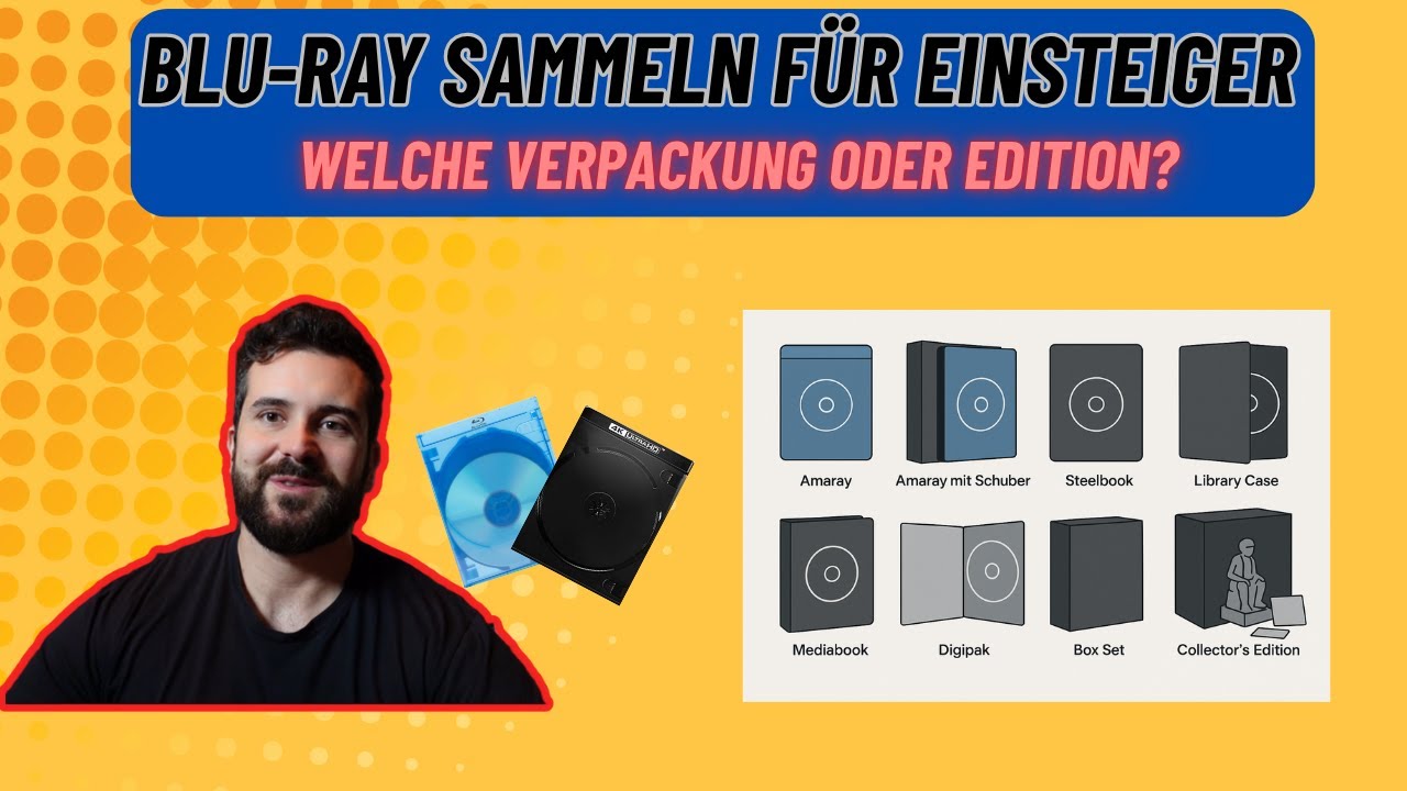 Blu-ray-Sammeln für Einsteiger – Alle Editionen & Verpackungen erklärt! Steelbook, Mediabook usw.