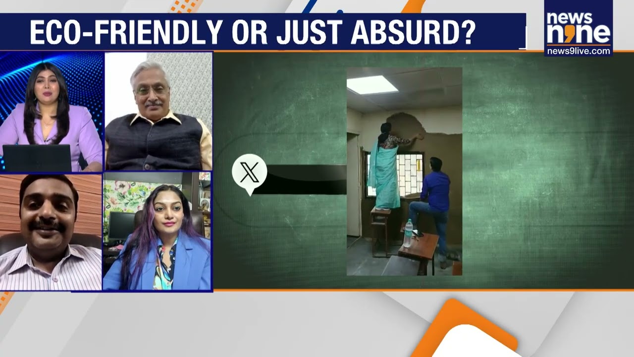 Cow Dung on Classroom Walls; Delhi College&rsquo;s Bizarre Move Sparks Outrage!