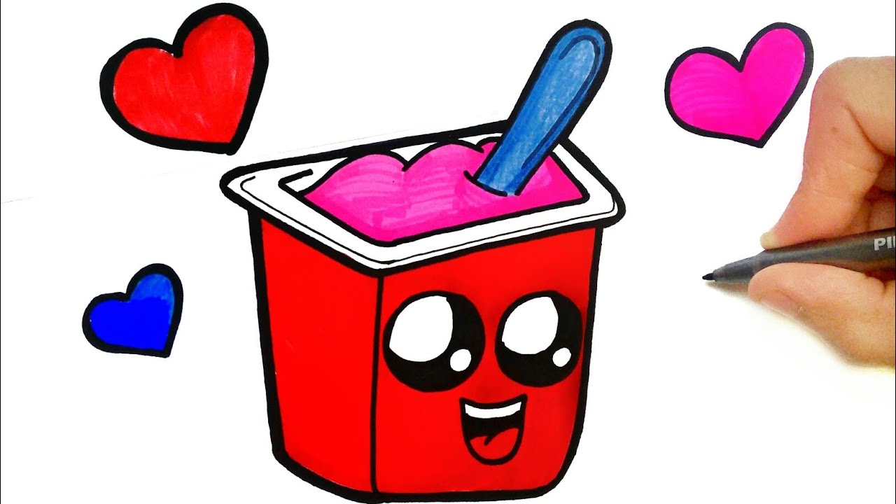HOW TO DRAW A DANONE