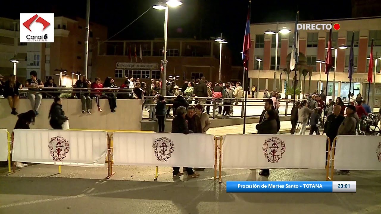 Procesión de Martes Santo, Totana - Emisión en directo