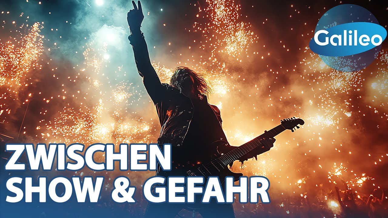 Stichflammen auf dem Metal-Konzert: Wie wird man Pyrotechniker:in?