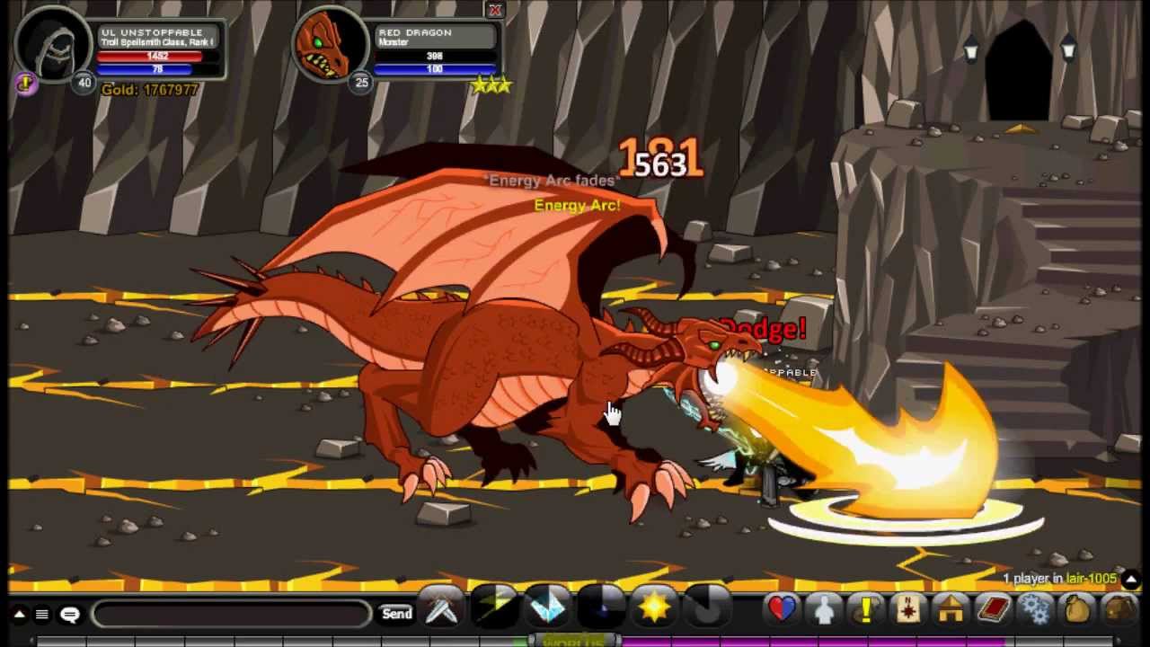 AdventureQuestWorlds I Boss Battles HD I Red Dragon