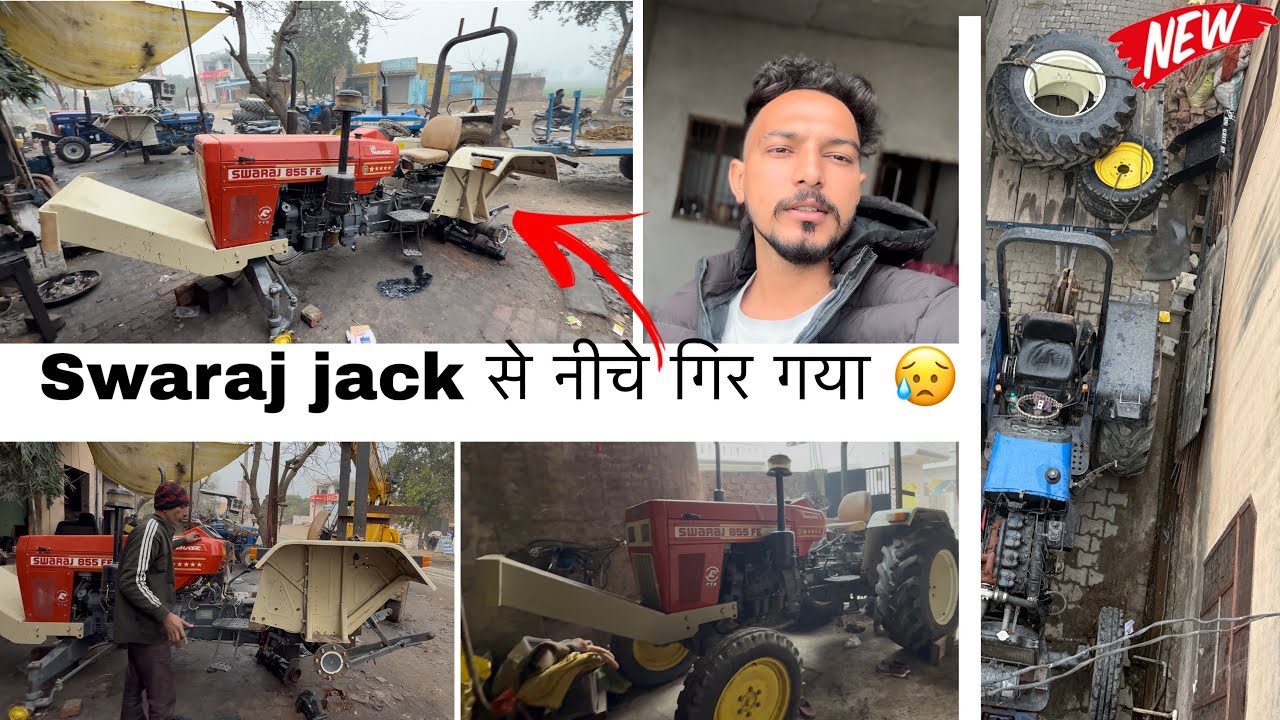 Mauser Jack से नीचे गिर गया क्रेन के साथ उठावना पड़ा 😥New Tyres shubham coming soon new videos