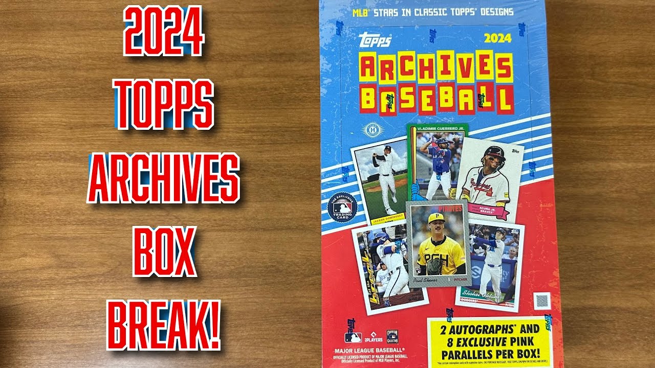 2024 Topps Archives Baseball Hobby Box Break!