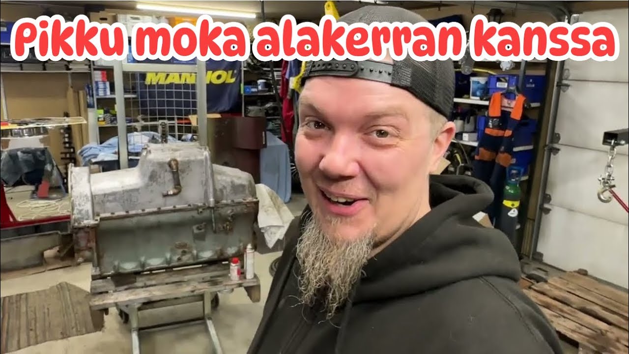 Majorin kansi nippuun ja kiinni | Vauhtipyörän TDC-merkki pielessä 3 astetta