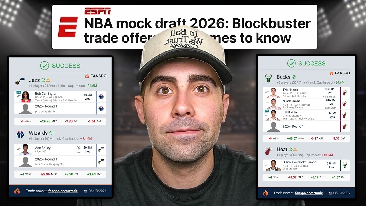 Reacting to ESPN's NBA Draft Night Trade Ideas