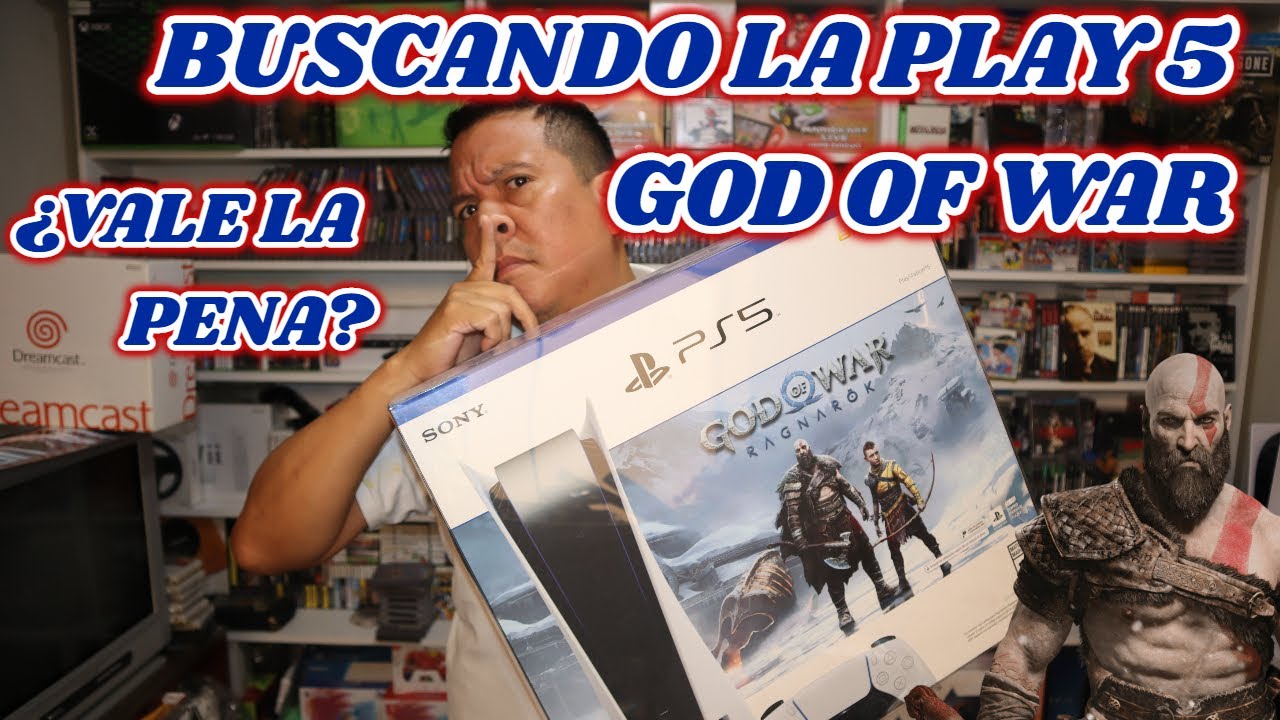 COMPRANDO LA PLAY 5 GOD OF WAR, BUSQUEDA Y PRECIOS, ¿VALE LA PENA?