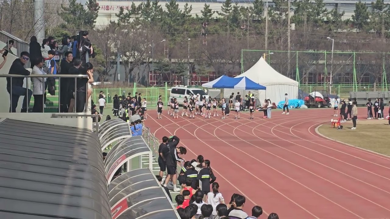 2026년 19회 시흥교육장배 육상경기대회 100m 결승 1위