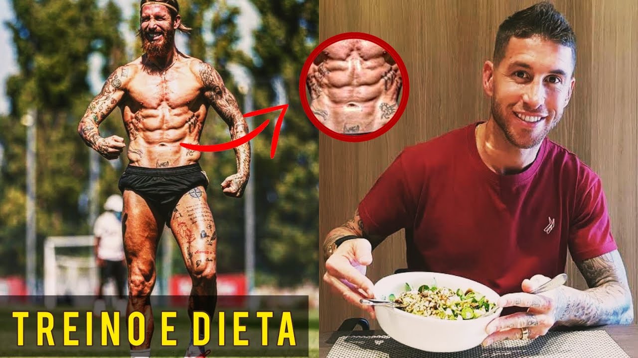 TREINO E DIETA DE SÉRGIO RAMOS