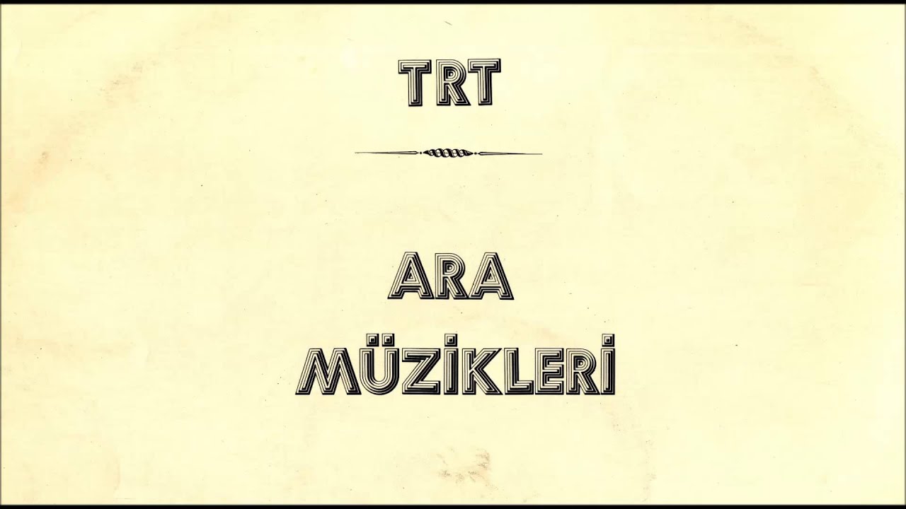 Trt Ara Muzikleri - Ben Bir K&uuml;&ccedil;&uuml;k Cezveyim - Orijinal Plak