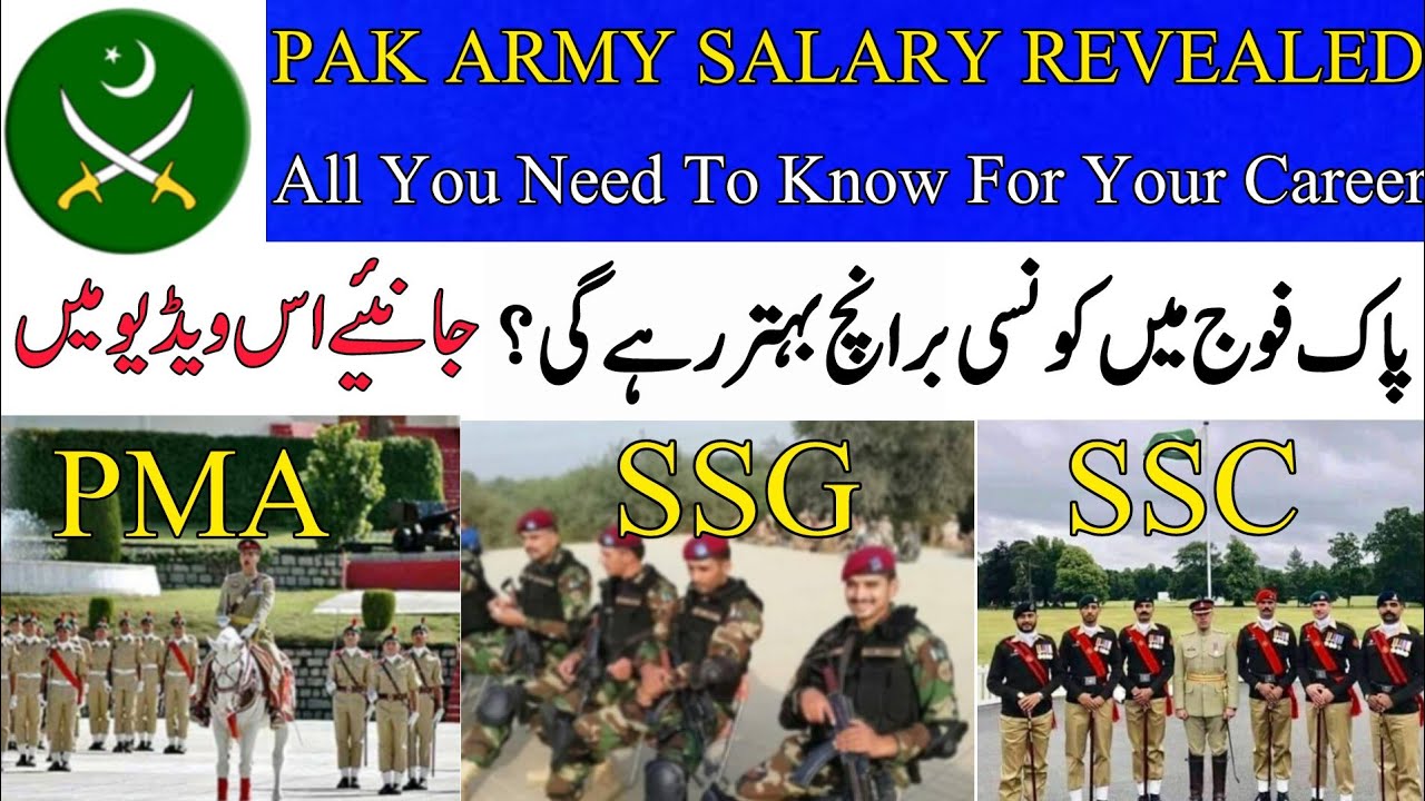 Pak Army Salary Revealed | Which Armed Force is Best | Very Informative Video | Career Boom |