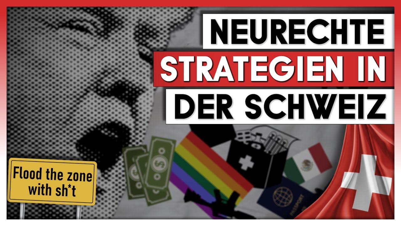 Neurechte Strategien in der Schweiz | Was tun gegen &laquo;Flood the zone with sh*t&raquo;?