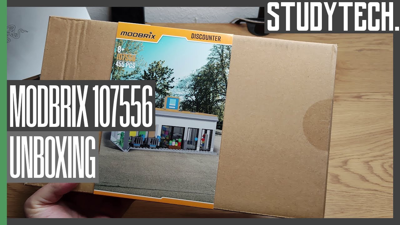Unboxing Modbrix 107556 / Discounter Süd [4K/Deutsch] #studytech