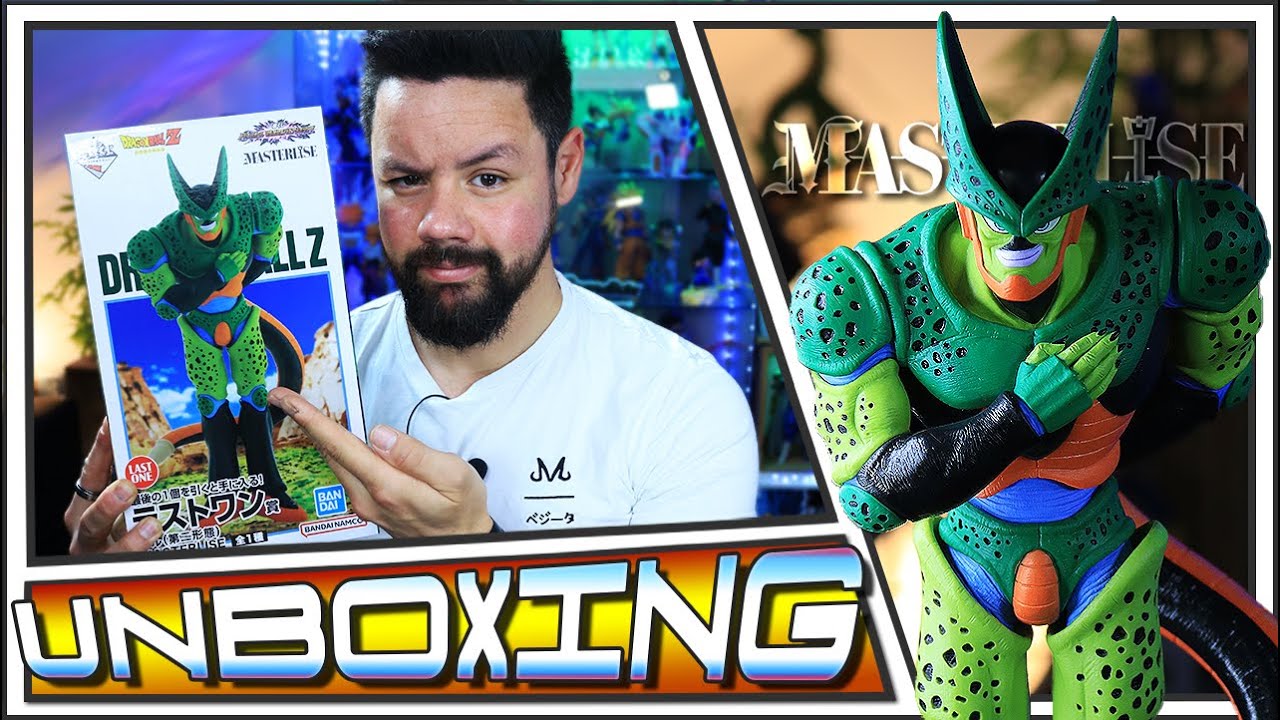 MASTERLISE CELL SECONDE FORME ICHIBAN KUJI DRAGON BALL vs OMNIBUS AMAZING #unboxing