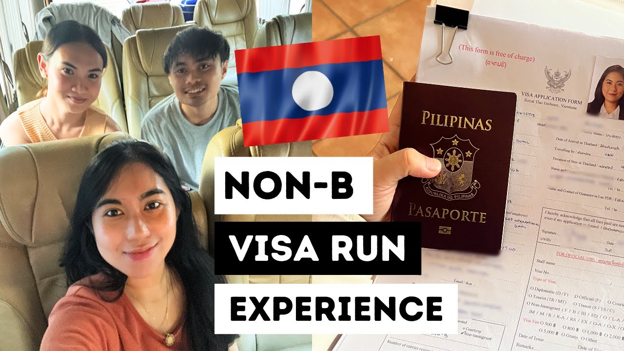 My Non-B Visa Run to Laos With Meesuk Travel | Laos Ep. 1