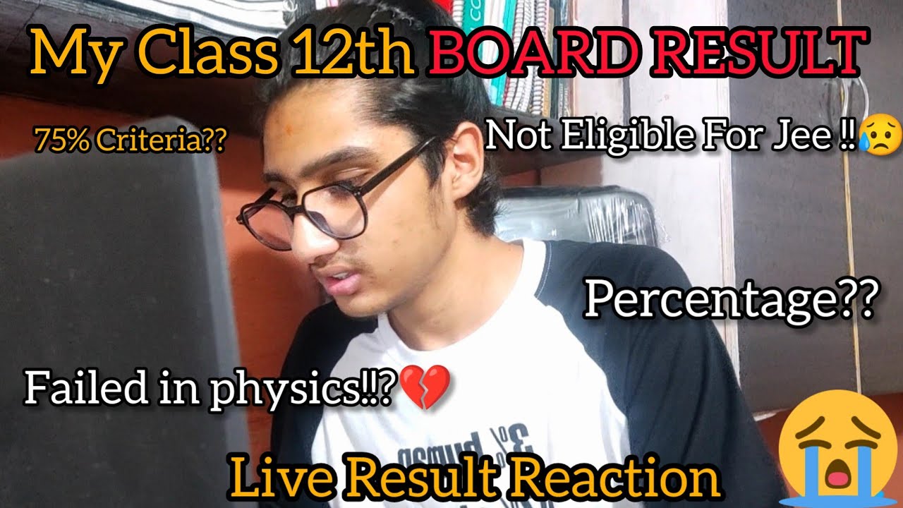 Reacting to My CBSE Class 12TH BOARD RESULT☠️😭  Disappointed!! FAILED!?? #cbse #result #boardexam