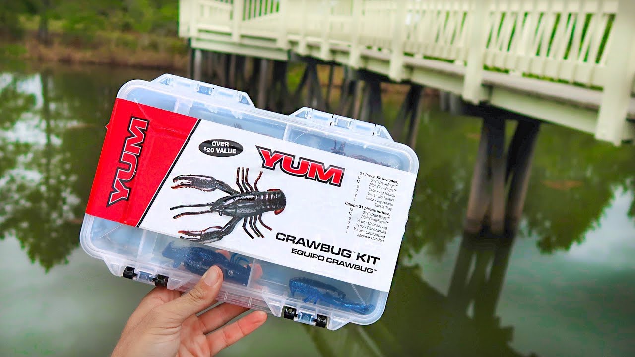 $10 WALMART BUDGET Fishing Kit (Bass Fishing Challenge)