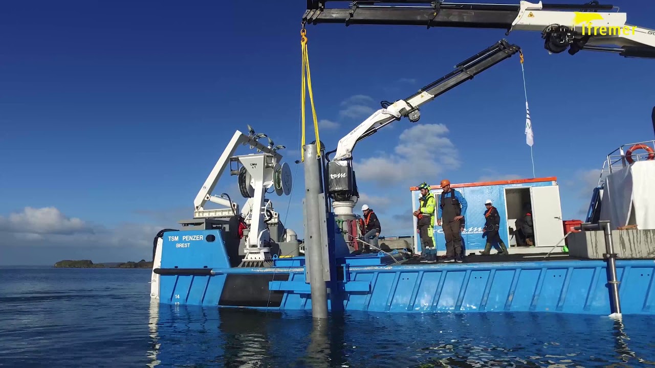 Premiers essais en rade de Brest pour EEL ENERGY
