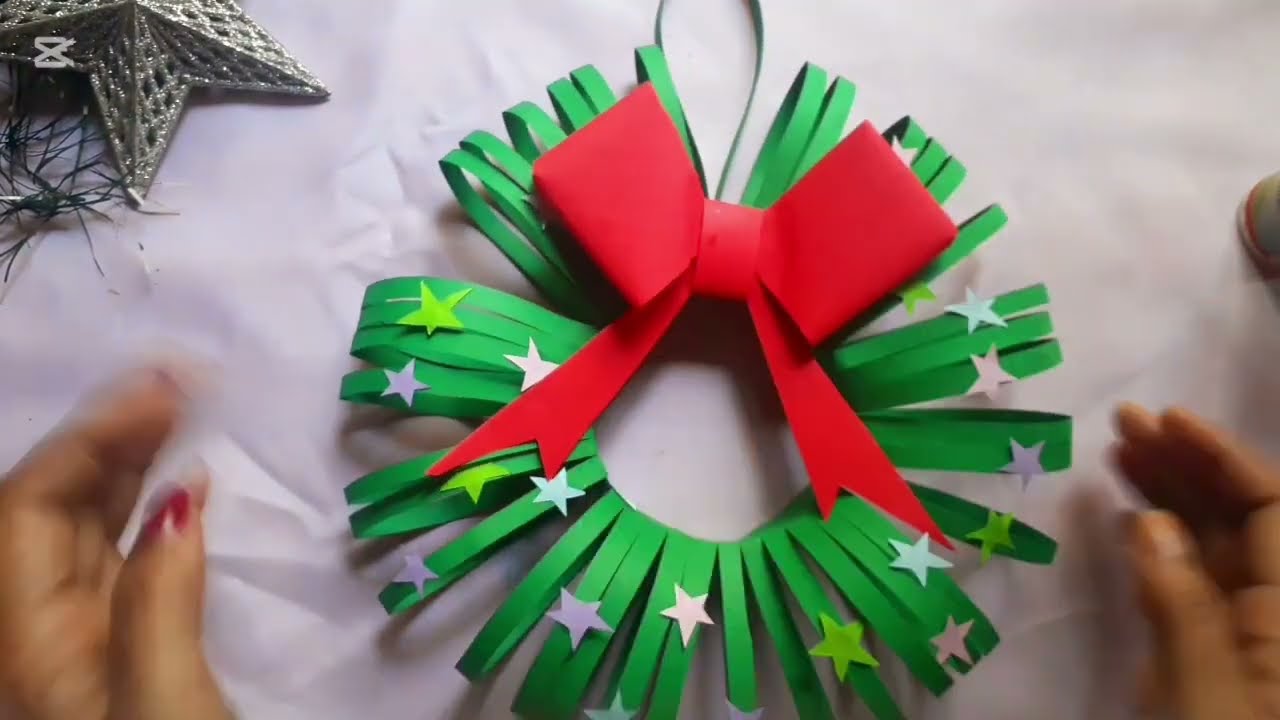 Easy Christmas Craft❄🌲 ✨ Simple and cute handmade decor for the season! #Christmas #DIY #Craft