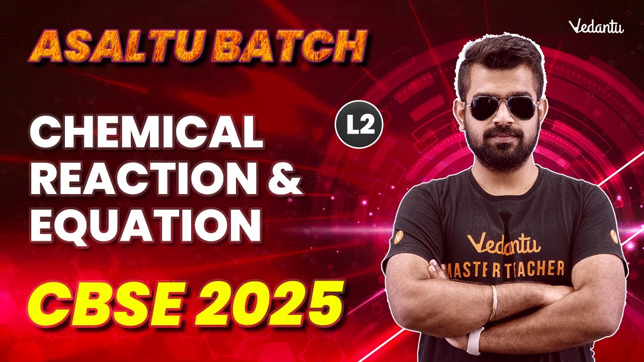 Chemical Reaction and Equation L2 | Class 10 | CBSE 2025 |🔥 Shimon Sir