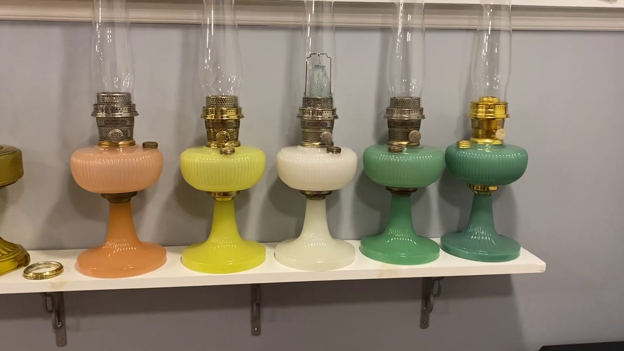 Aladdin Vertique mantle Lamp new VS Old .