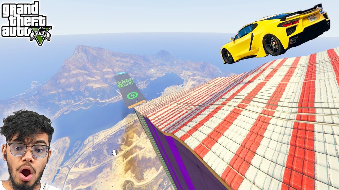 IMPOSSIBLE 99.222% People Fail This Mega Ramp Challenge in GTA 5!