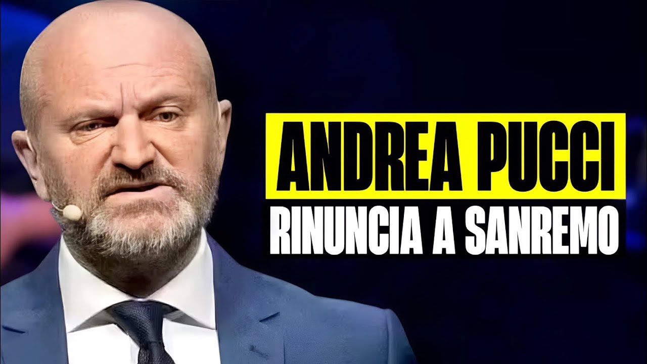 ULTIM'ORA ANDREA PUCCI RINUNCIA A SANREMO 2026 DOPO LE POLEMICHE: 
