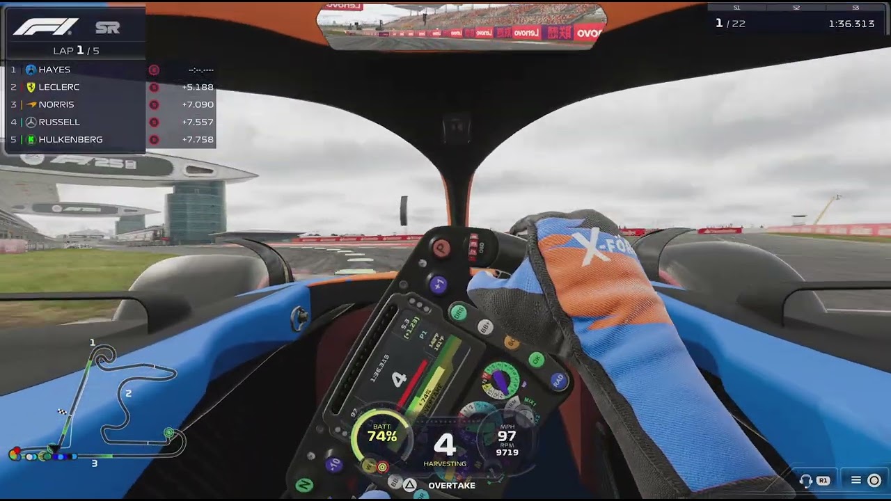 (Domination at China) Sprint Race My Team Career F1 25